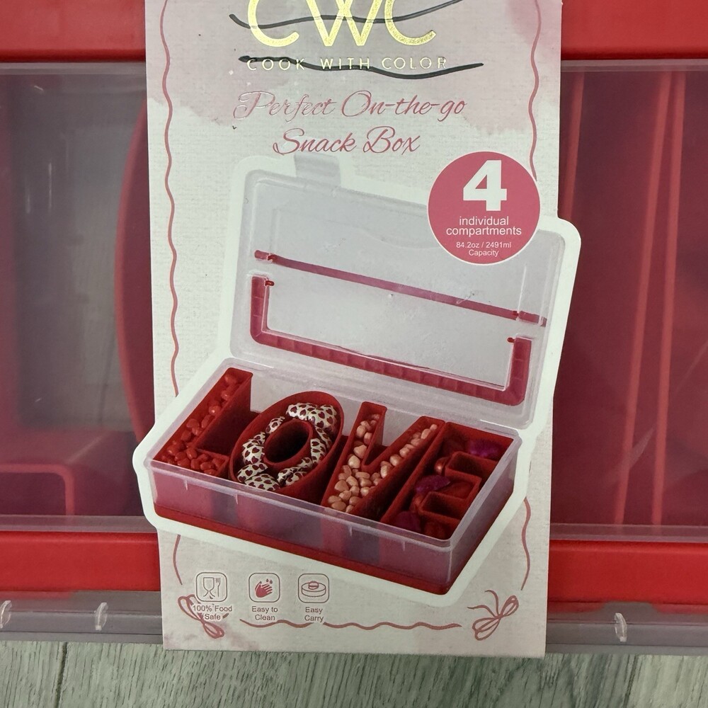 "LOVE" Snackle Box - Bento Box Great For Celebrations! - Picture 2 of 8